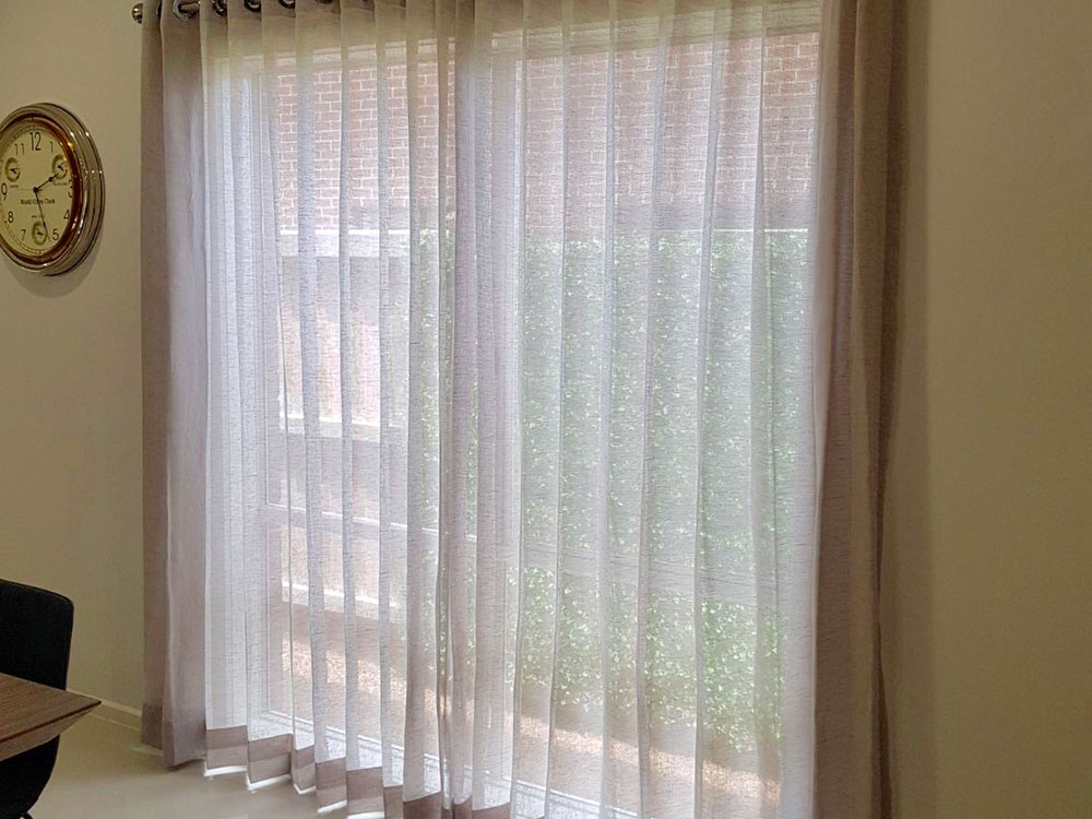 Sheer Curtains in melbourne Hello Blinds